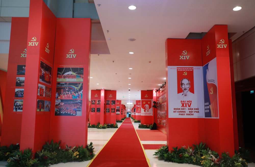 Dai hoi XIV la su kien chinh tri trong dai, dau moc mo ra ky nguyen phat trien moi cua dat nuoc. Anh: Tran Vuong