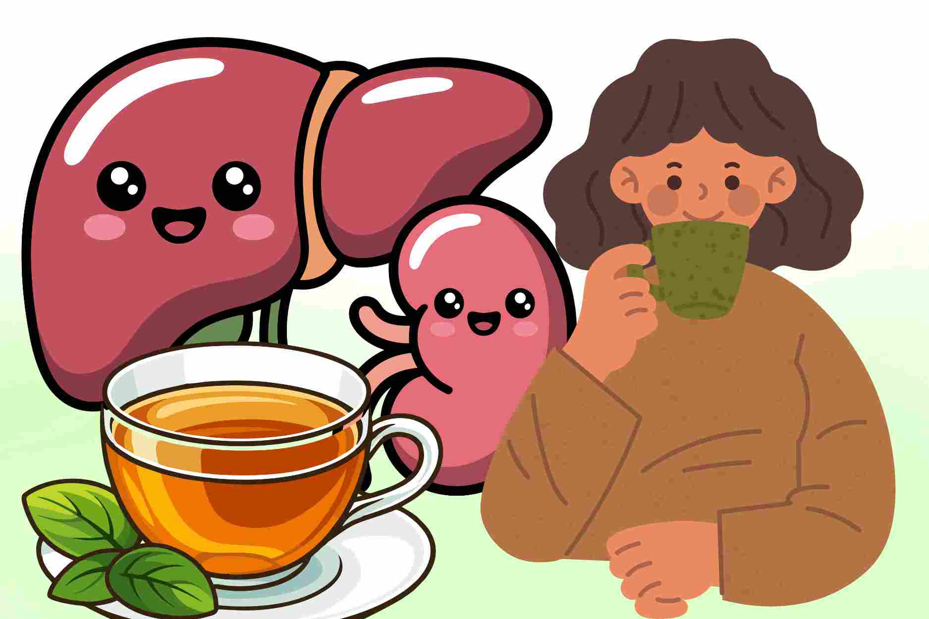 Waters to drink in winter to help warm the body and detoxify the liver and kidneys