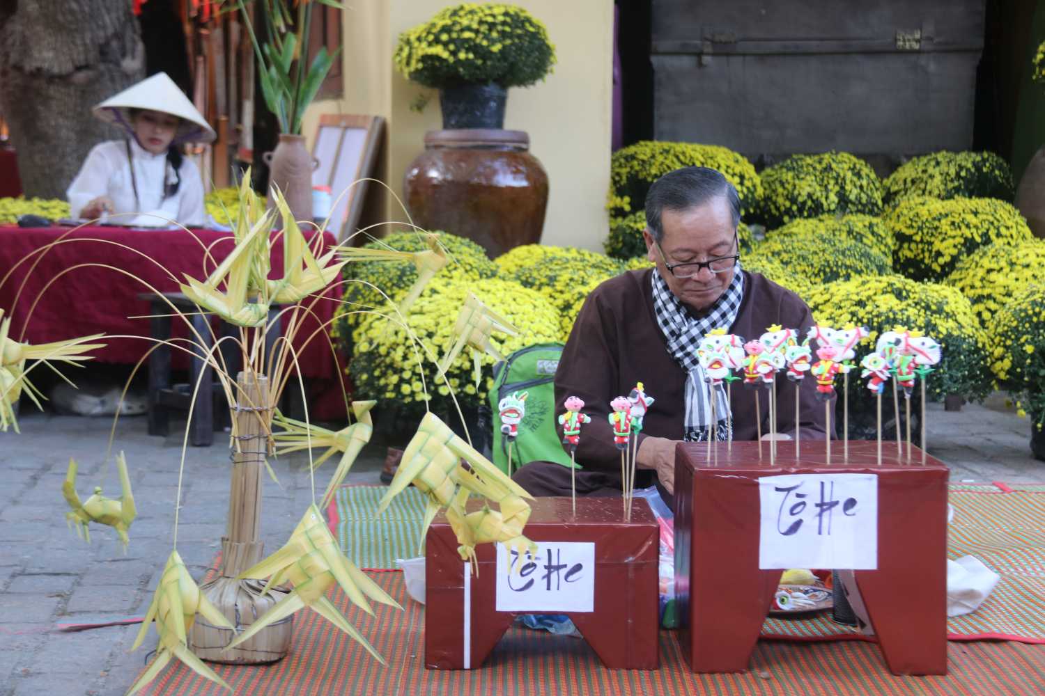 Nghe nhan nan to he ngay Tet duoc tai hien. Anh: Phuong Linh