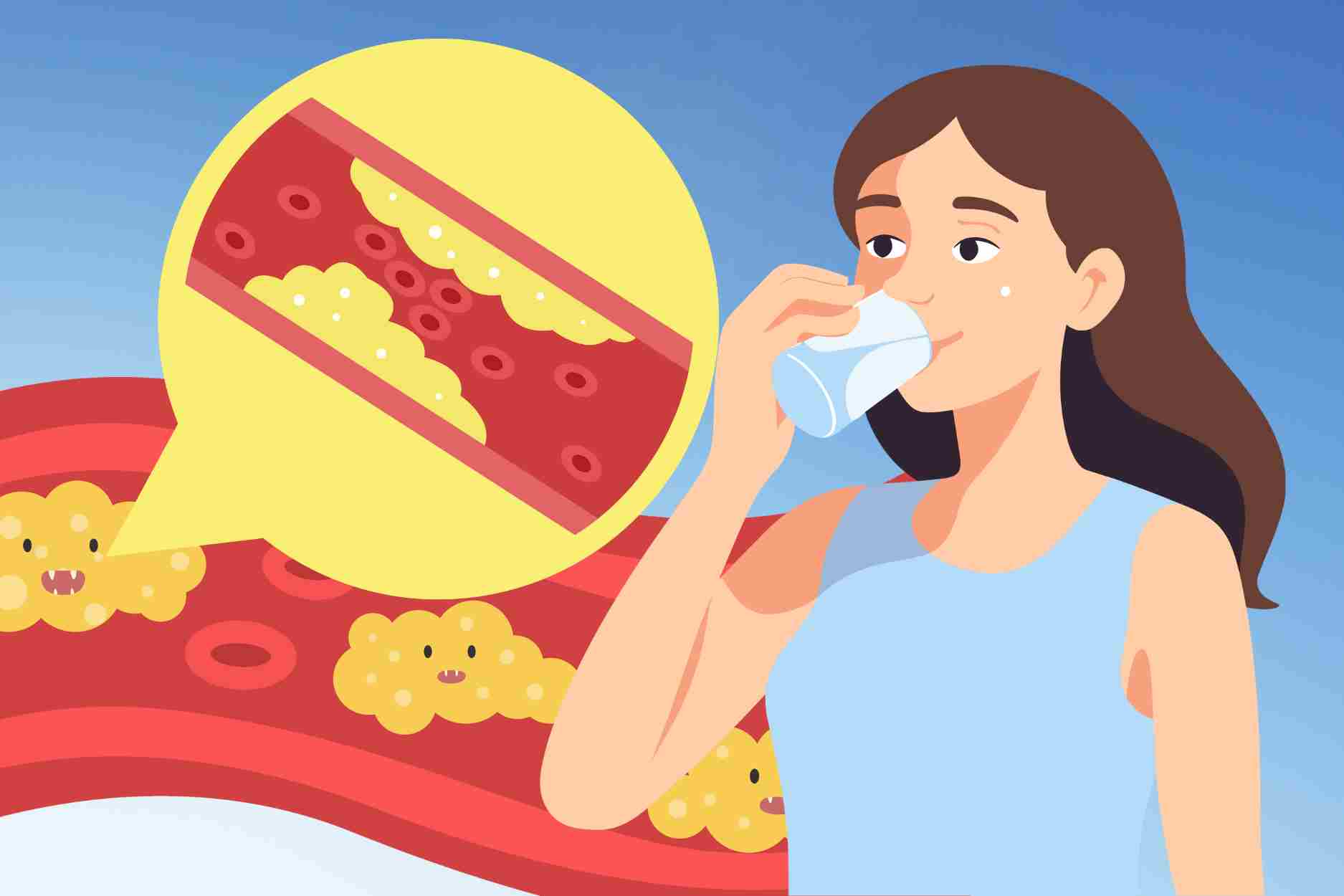 Tips for drinking water properly to effectively reduce blood fat