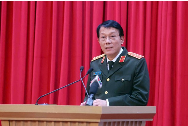 General Luong Tam Quang, Member of the Politburo, Secretary of the Central Public Security Party Committee, Minister of Public Security.