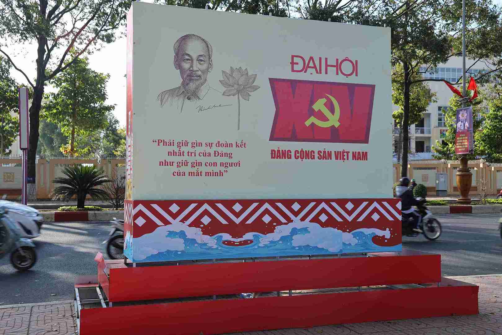 Mot diem nhan dac sac o duong pho trung tam tinh. Anh: Bao Trung