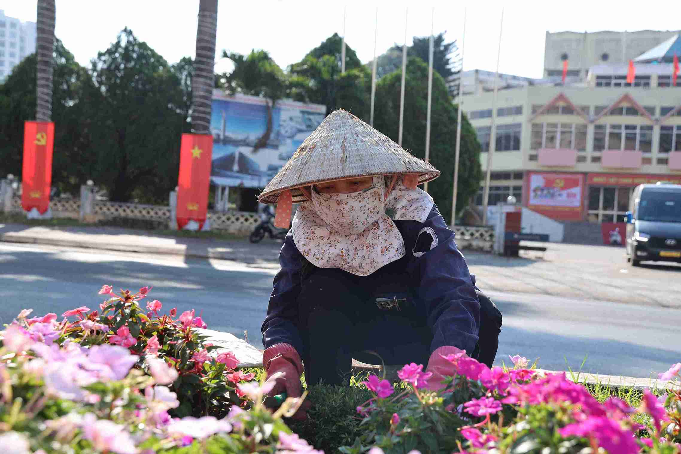 Cong tac chinh trang do thi duoc trien khai thuong xuyen. Anh: Bao Trung