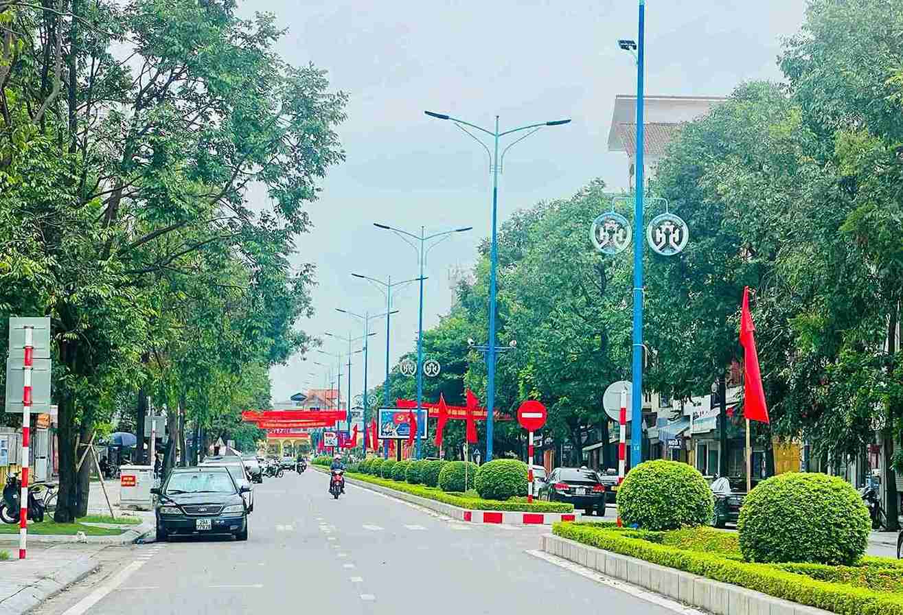 Cac con duong thuoc phuong Thanh Dong giu gin canh quan sach dep. Anh: Mai Huong