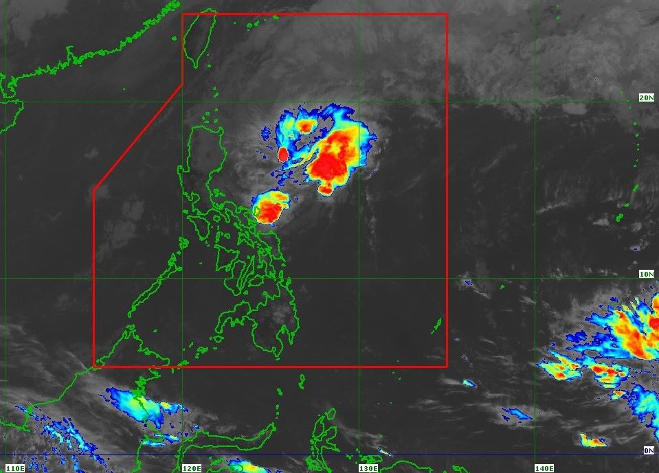 Typhoon Ada weakened into a tropical depression on the morning of January 19. Photo: PAGASA