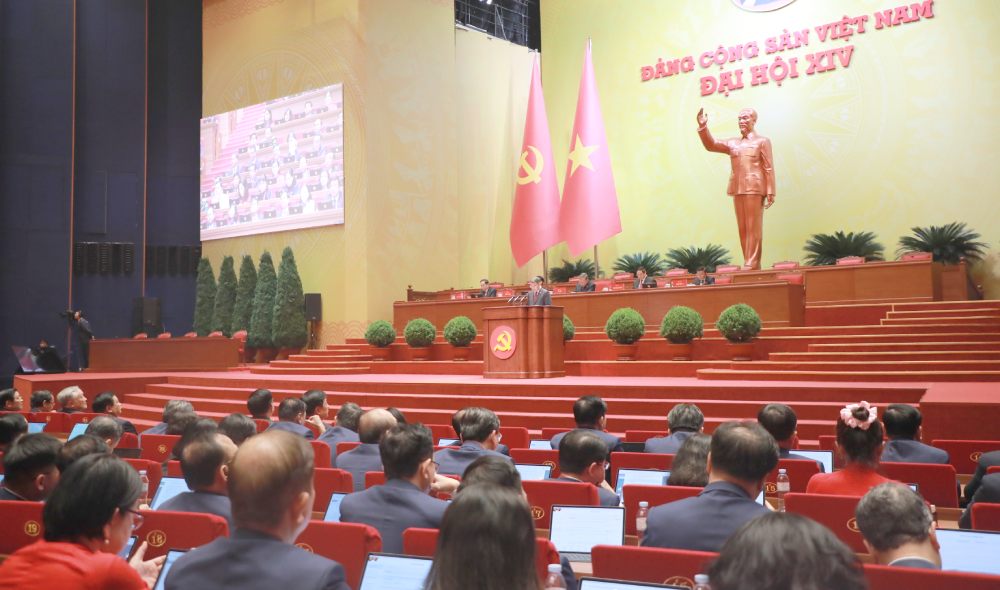 Cac dai bieu tai phien tru bi. Anh: Tran Vuong