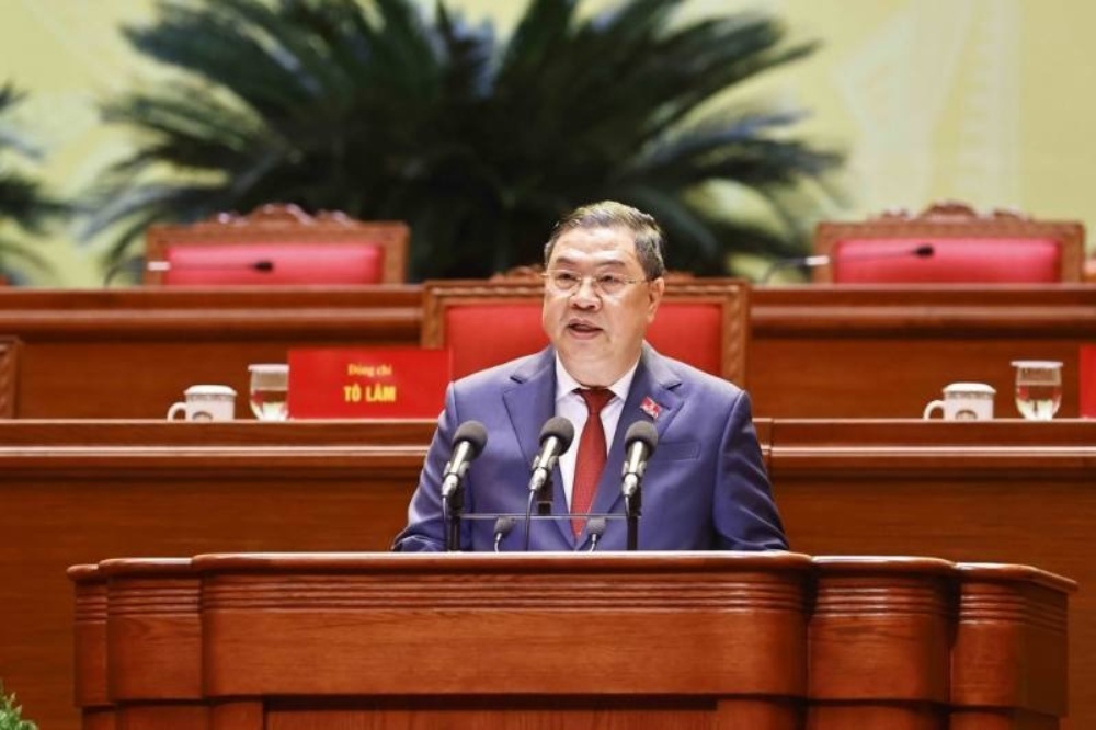 Ong Pham Gia Tuc - Uy vien Trung uong Dang, Chanh Van phong Trung uong Dang phat bieu, de nghi 