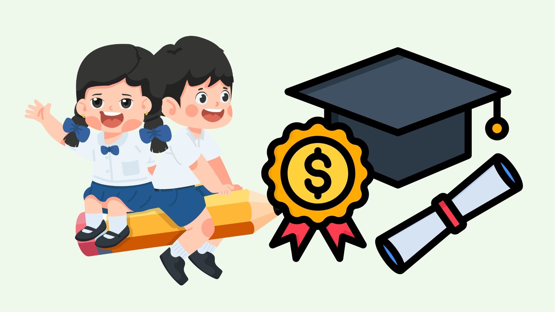 Expected funding for policy scholarships for students. Graphics: Linh Dan