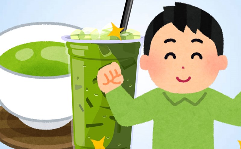 Matcha helps stay awake but is less anxious than coffee. Graphics: Thien Nhan