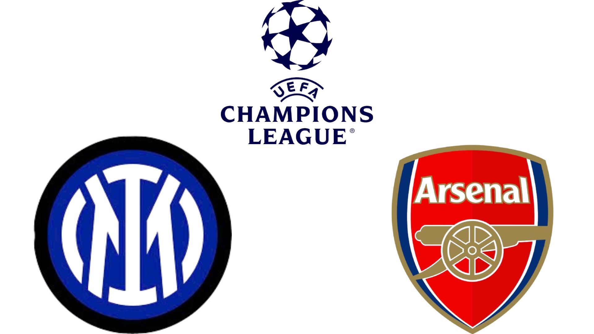 Pronostico del partido de futbol Inter de Milan - Arsenal en la Liga de Campeones. Grafico: Van An