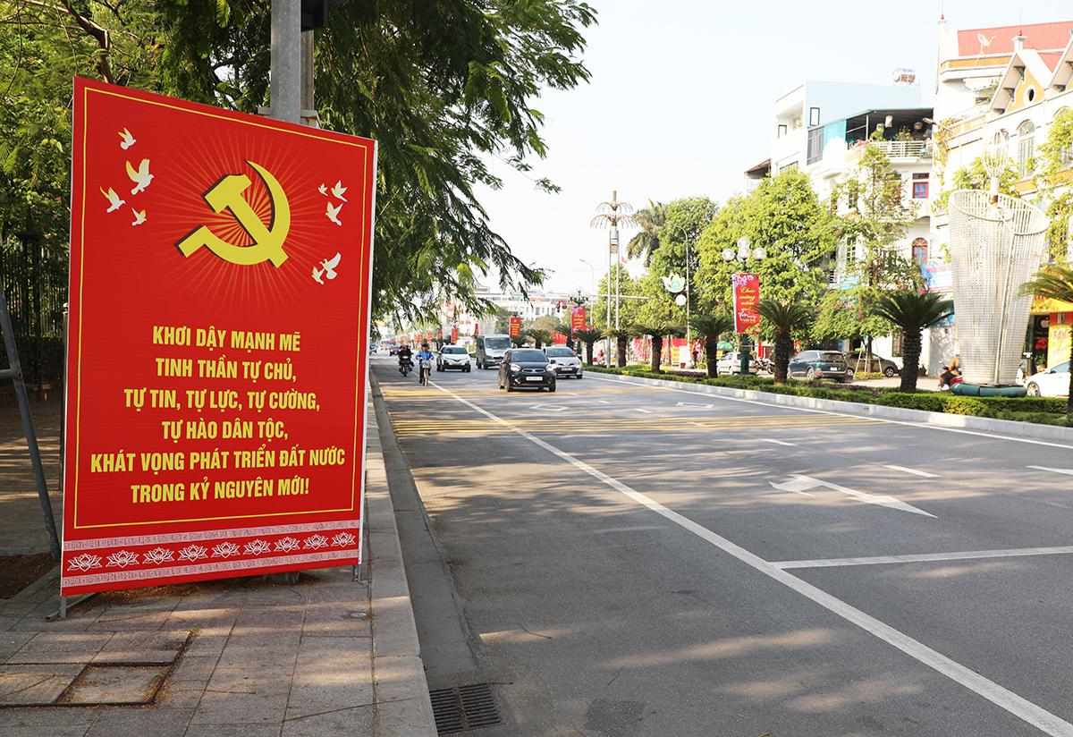 Mot tuyen duong tren dia ban phuong Bac Giang. Anh: Huu Thang