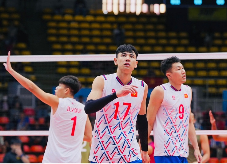 Viewers may have the opportunity to watch the SEA V.League 2026 volleyball tournament organized in the men's division in Vietnam. Photo: Minh Dan