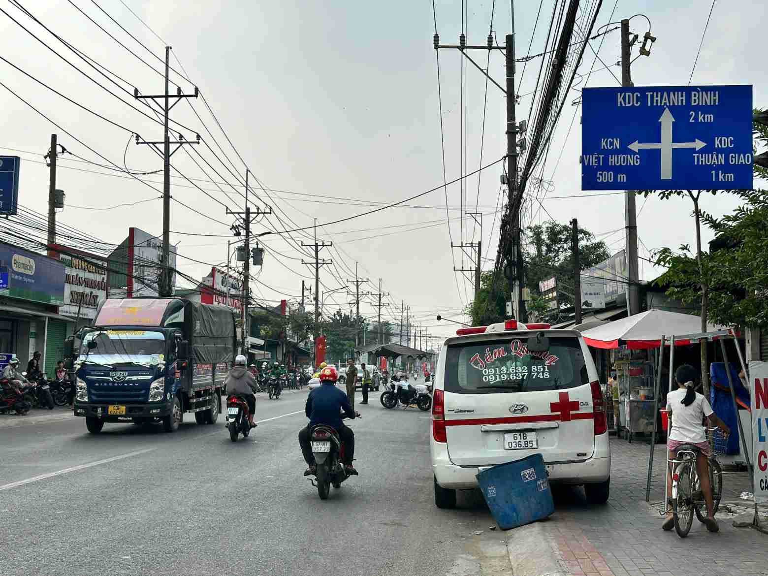Vu tai nan dang duoc dieu tra lam ro. Anh: Dinh Trong