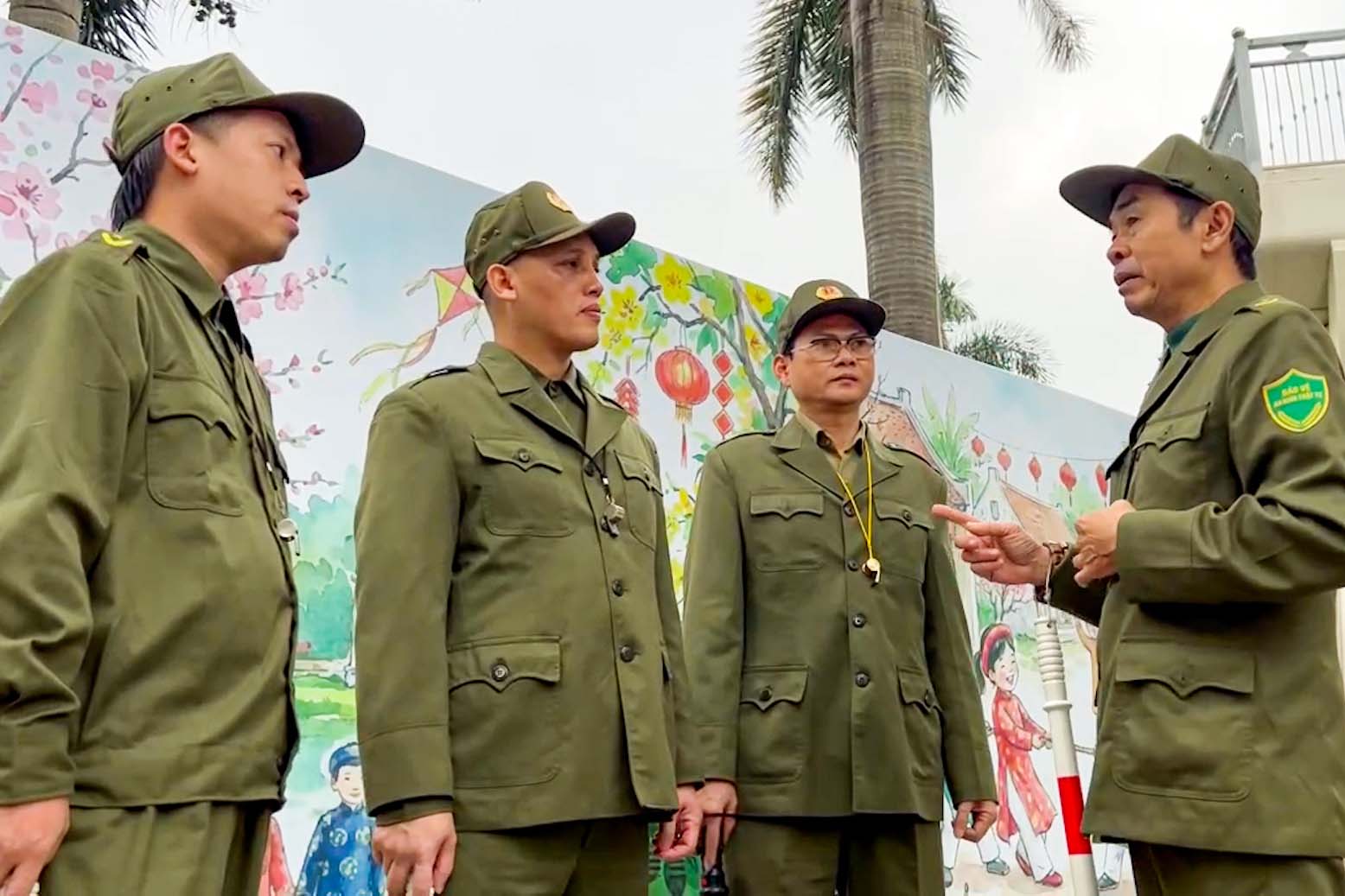 Grassroots security forces are ready to ensure absolute safety for the 14th Party Congress