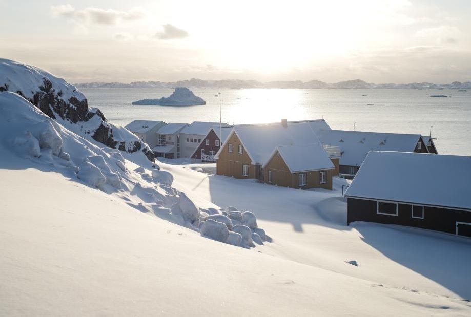 Scene of Nuuk capital, Greenland. Photo: Xinhua