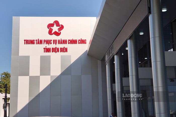 디엔비엔성 공공 행정 서비스 센터는 1월 19일부터 새 본부에서 운영됩니다. 사진: 꽝닷