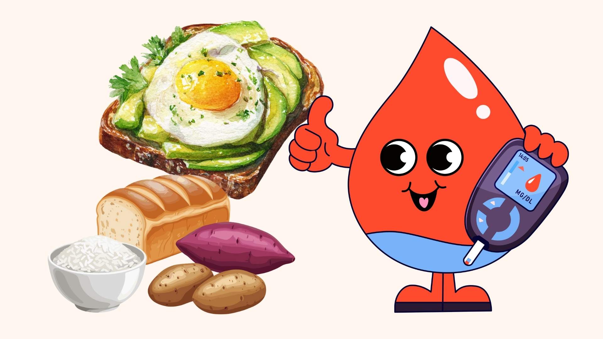 Eating starch is no longer worrying about rising blood sugar if you know this tip. Graphics: Linh Dan