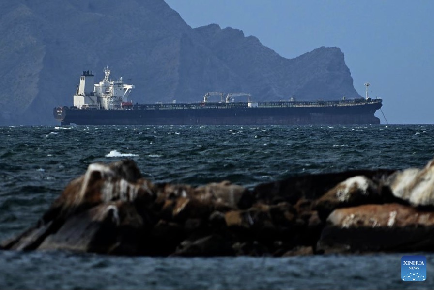 Venezuelan oil tanker photographed in Lancheria, Anzoatequi, Venezuela on January 9, 2026. Photo: Xinhua