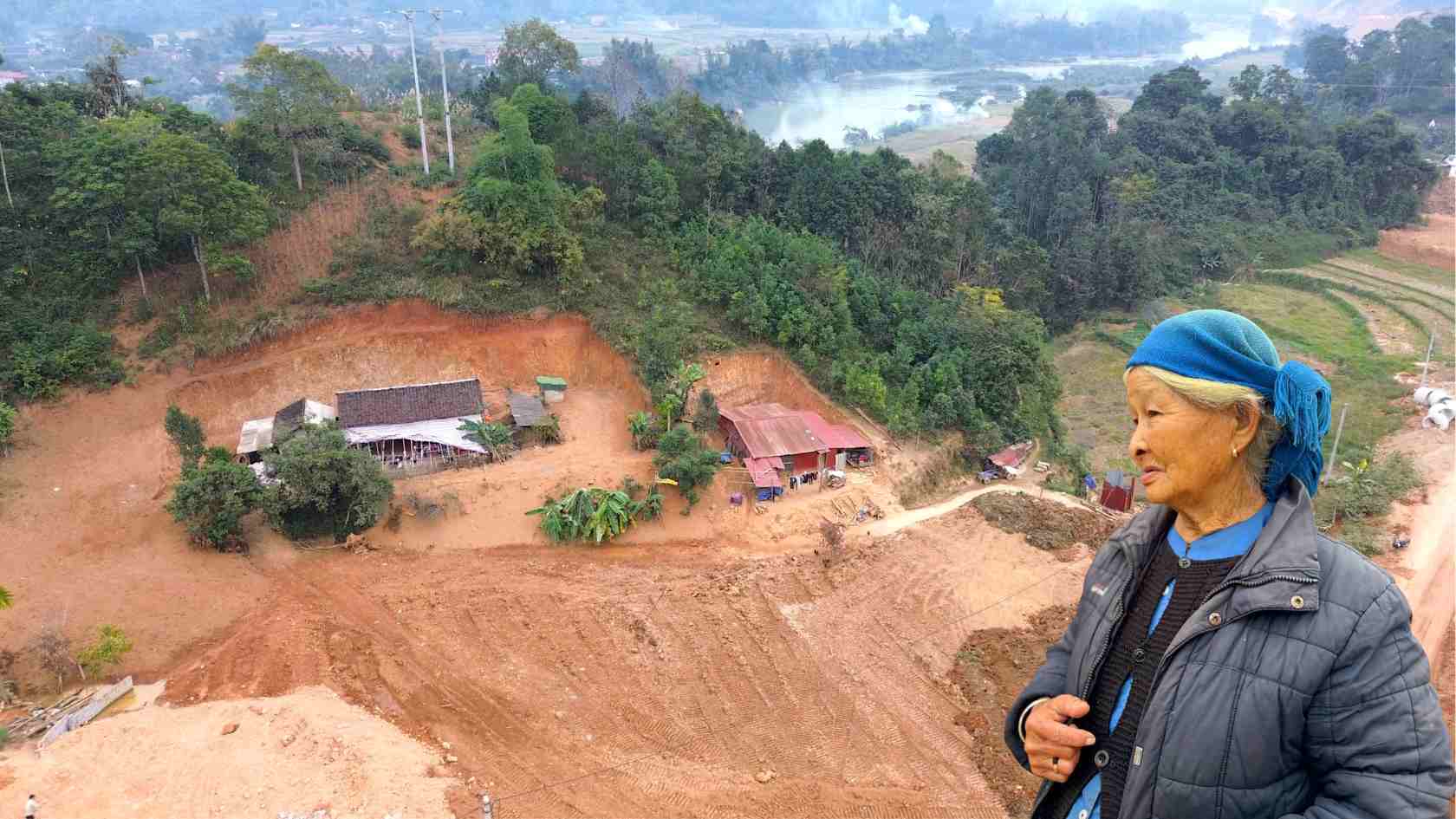 Tet is approaching, people affected by the Dong Dang - Tra Linh expressway still cannot settle down. Graphics: Khanh Linh