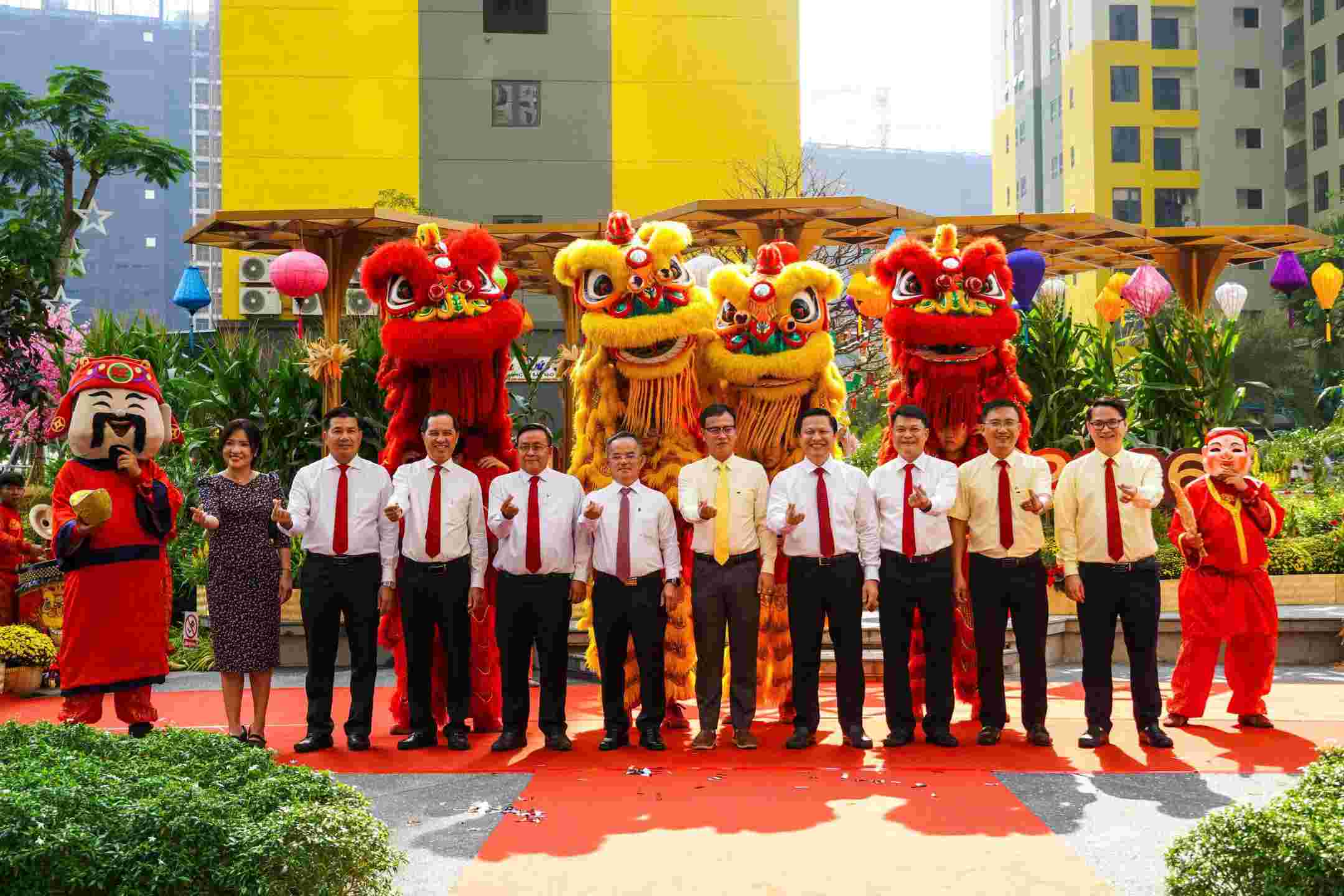 Chinh thuc dua vao hoat dong Duong hoa Xuan Bcons City – Xuan Binh Ngo 2026 tai Khu do thi Bcons City. Anh: Duong Binh