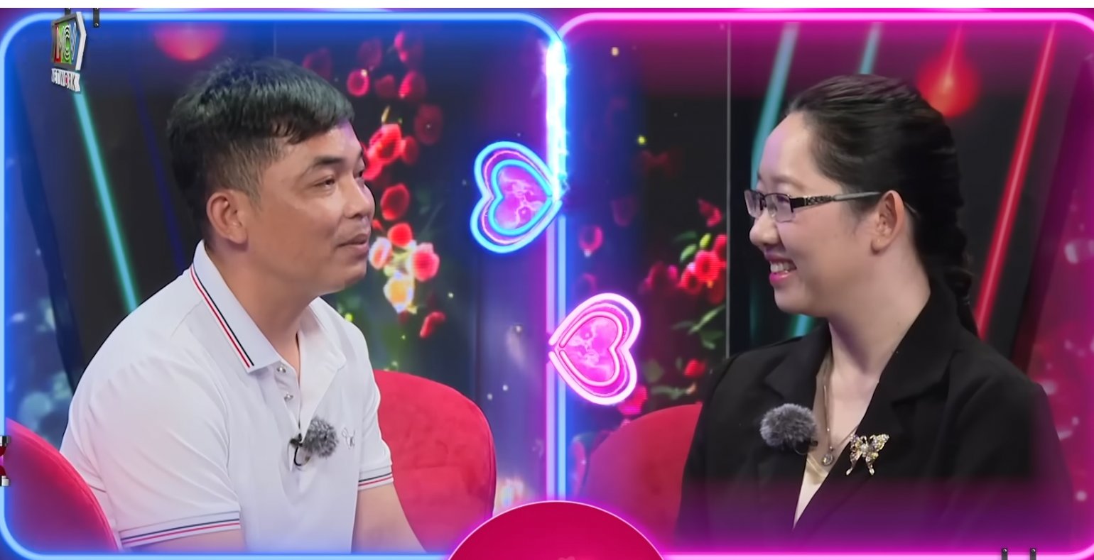 Single father and girl at the dating program. Photo: MCV unit.