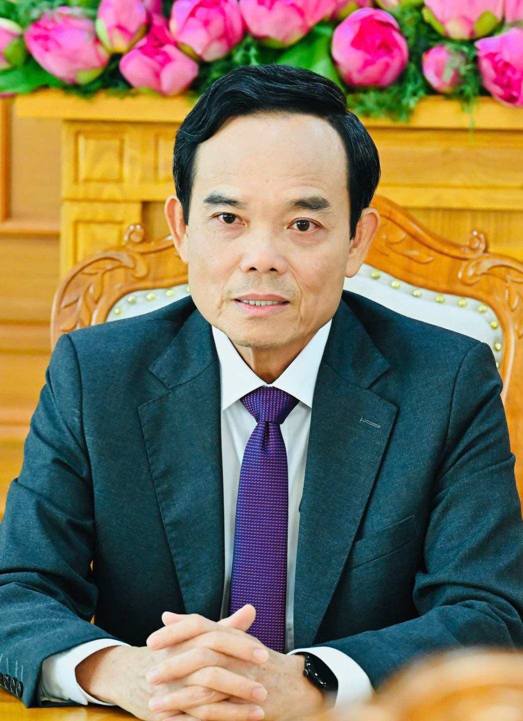 Comrade Tran Luu Quang, Secretary of the Party Central Committee, Secretary of the Ho Chi Minh City Party Committee