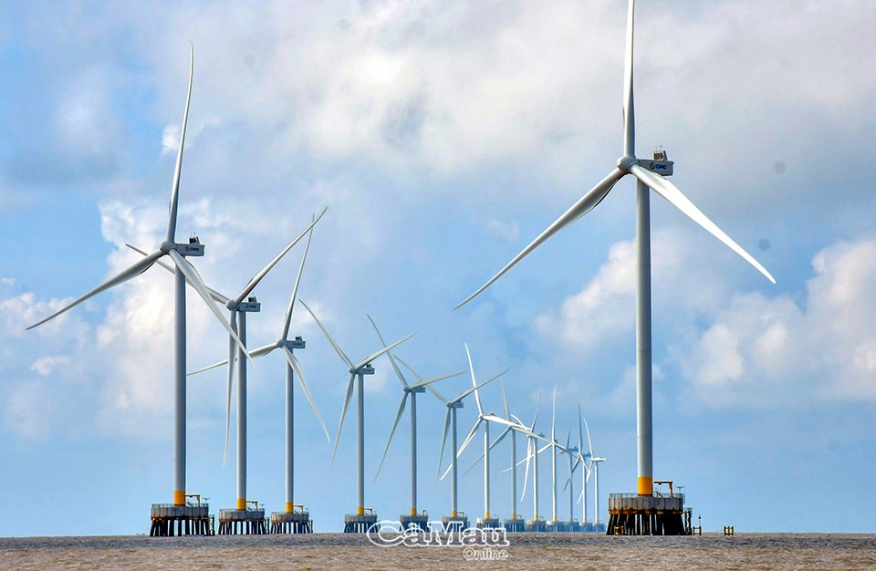 Dien gio ngoai khoi va dien gio ven bien tro thanh dong luc quan trong thuc day phat trien nang luong tai tao lien vung sau hop nhat. Anh: TRAN NGUYEN