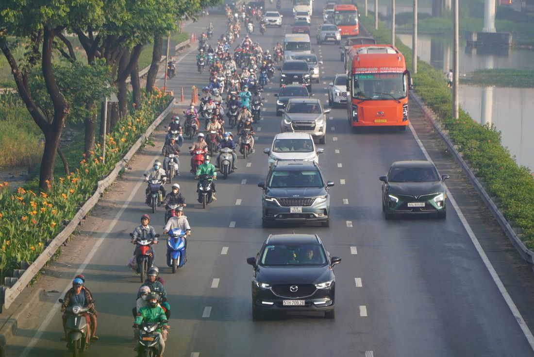 Sunny weather in Southern Vietnam. Photo: Nguyen Chan