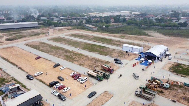 Đấu giá 80 lô đất giá trị tiền tỉ ở Phú Thọ, khởi điểm từ 5,2 triệu đồng/m2