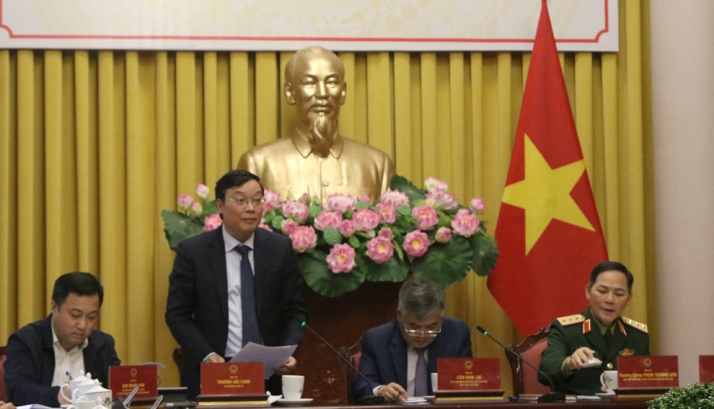 Thu truong Bo Noi vu Truong Hai Long. Anh: Tran Vuong