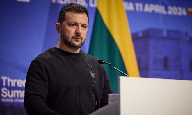 Ukrainian President Volodymyr Zelensky. Photo: AFP