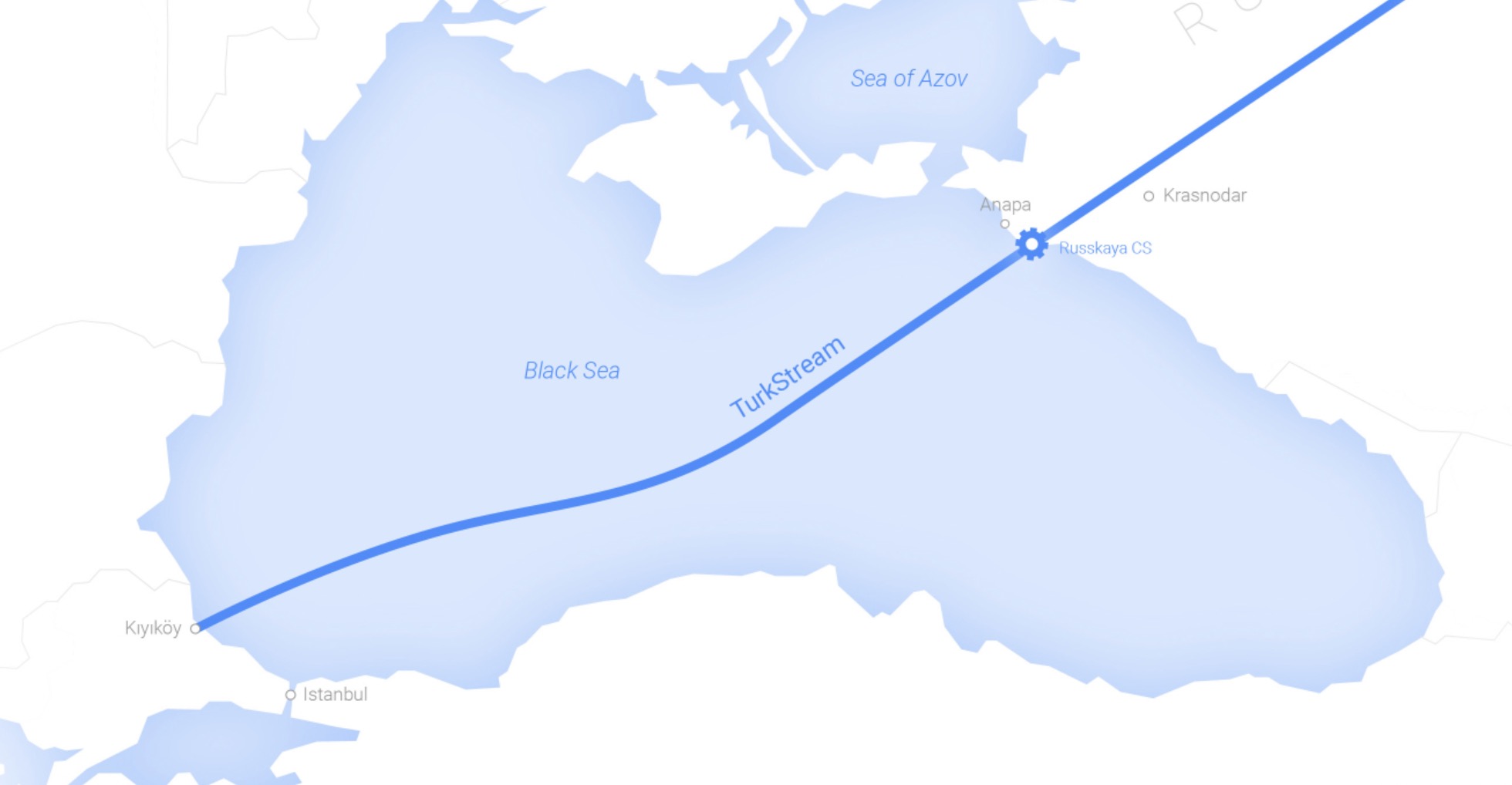 TurkStream gas pipeline. Photo: Gazprom