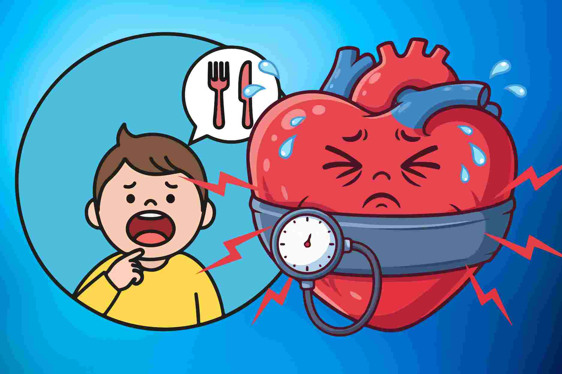 Night hunger, what to eat safely for people with high blood pressure