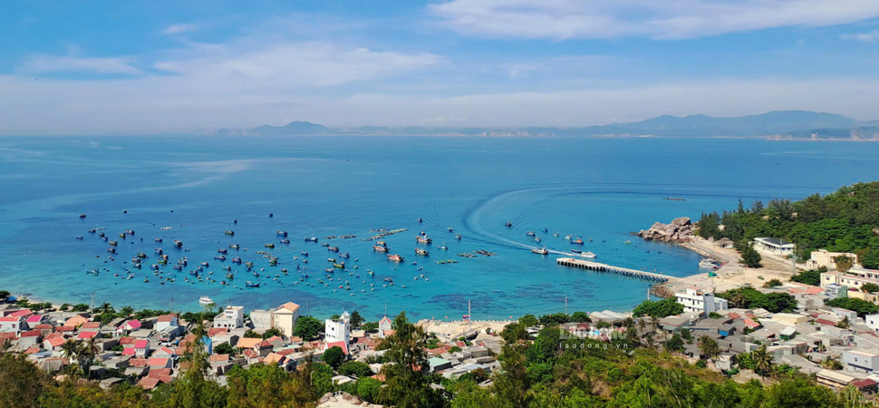 Nhon Chau la xa dao duy nhat cua tinh Gia Lai. Anh: Hoai Phuong