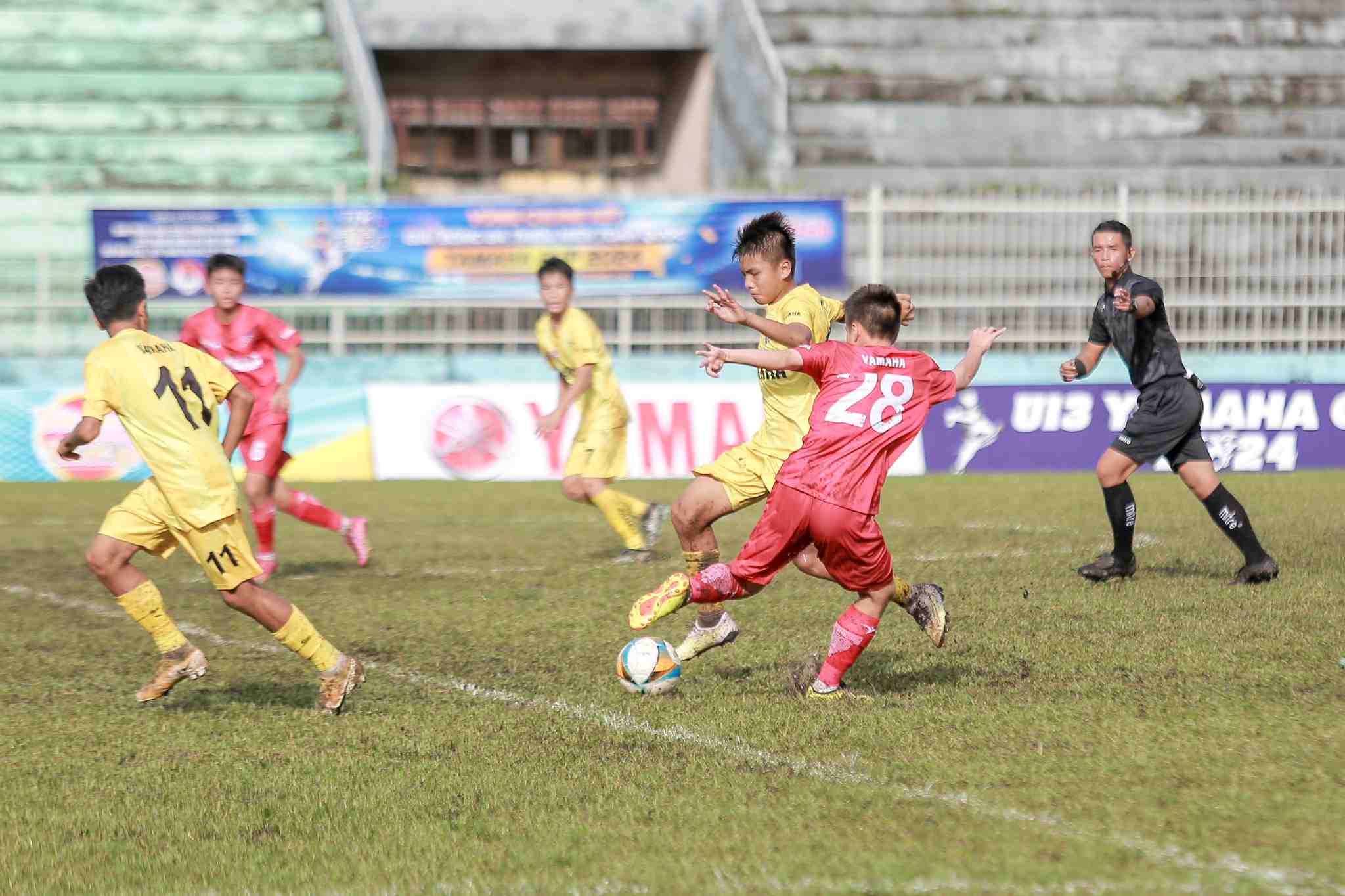 송람 응에안, 2024년 전국 청소년 축구 선수권 대회(U13) 우승. 사진: VFF