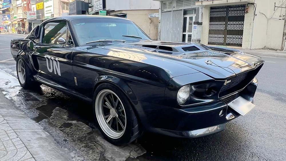 The 1967 Ford Mustang was upgraded in Eleanor style with many changes in appearance and technology. Photo: Liem Nguyen