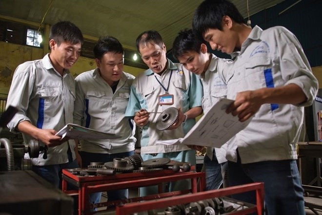 Proposal to promote business participation in vocational skills training. Photo: Hai Nguyen