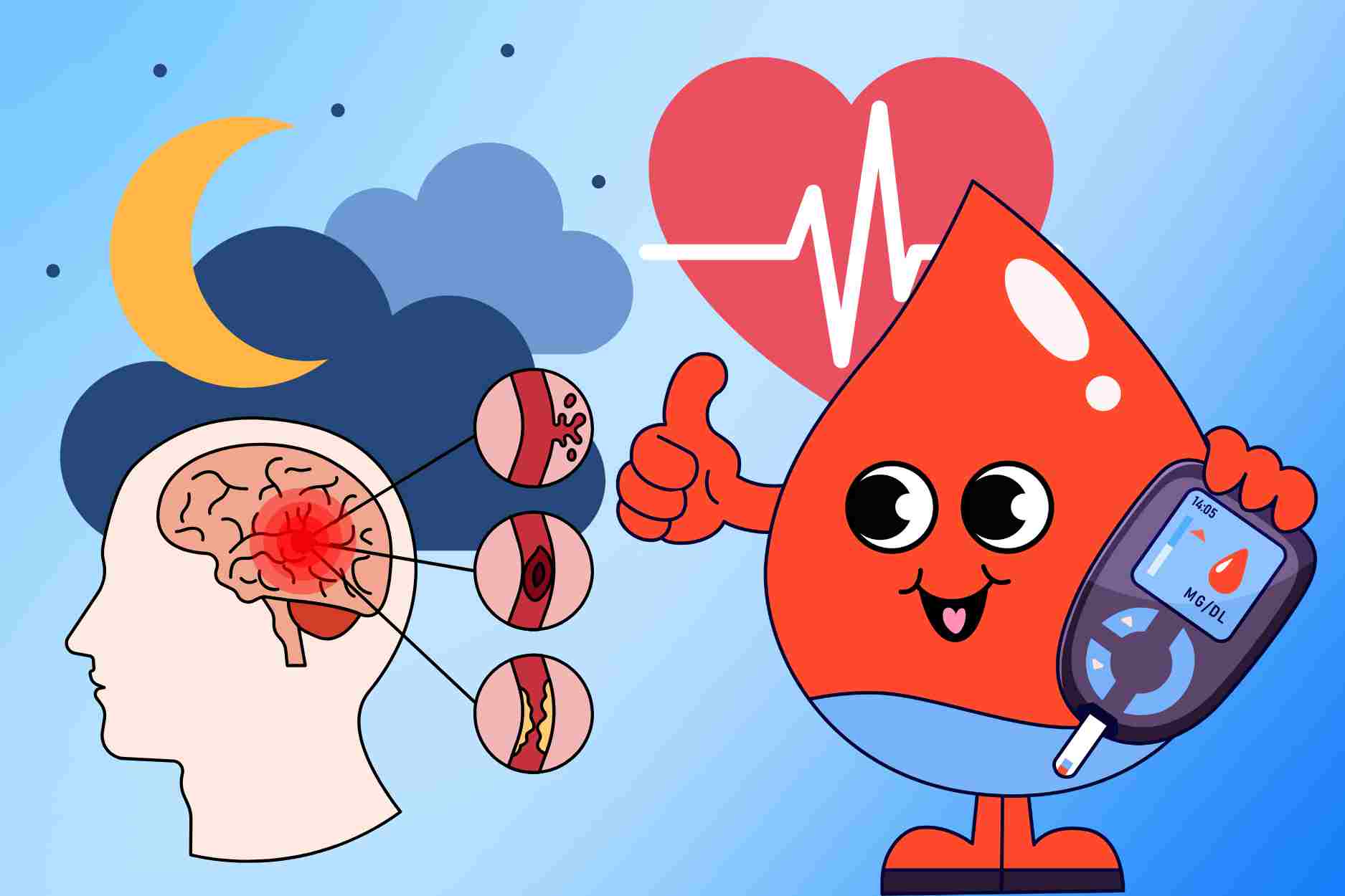 3 evening habits that cause high blood sugar and increase the risk of stroke