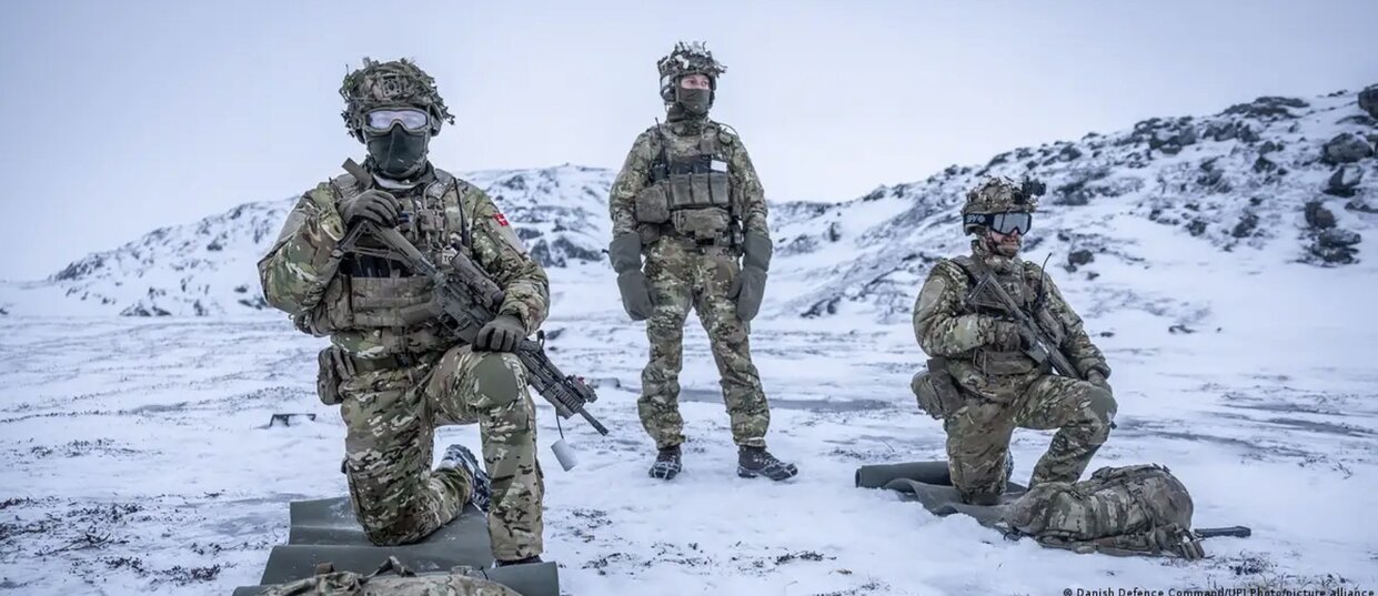 Dan Mach va Greenland da thao luan ve kha nang thiet lap su menh NATO tai Greenland va Bac Cuc. Anh: Danish Defence Command