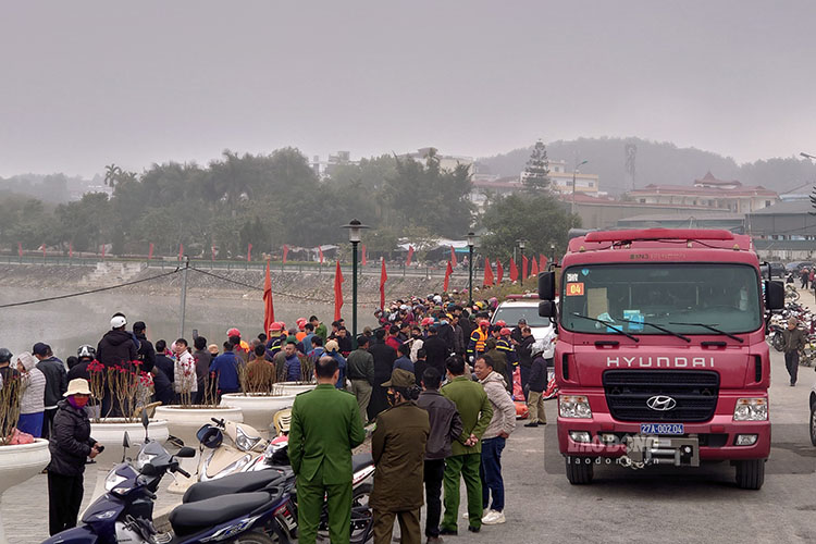 Nan nhan duoc phat hien tai khu vuc cau Muong Thanh, phuong Dien Bien Phu. Anh: Quang Dat