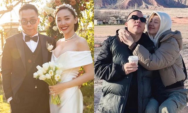 Toc Tien announces divorce from Hoang Touliver. They used to be a beautiful couple with influence in the music scene. Photo: NVCC