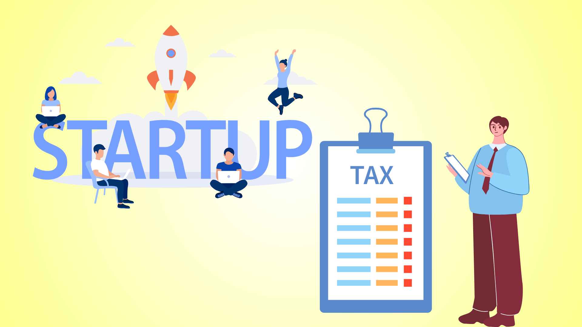 Businesses that are not exempt from corporate income tax for 3 years.