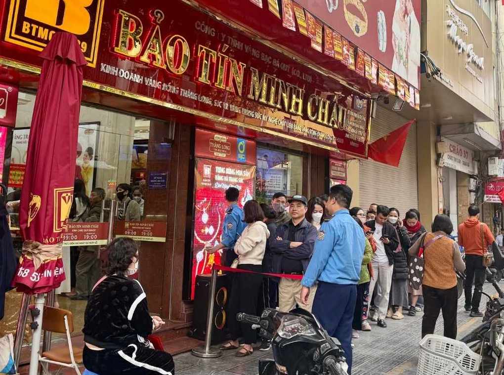 Vang nhan van la san pham duoc nhieu nguoi ua chuong, san mua thoi diem nay. Anh: Phuong Anh  