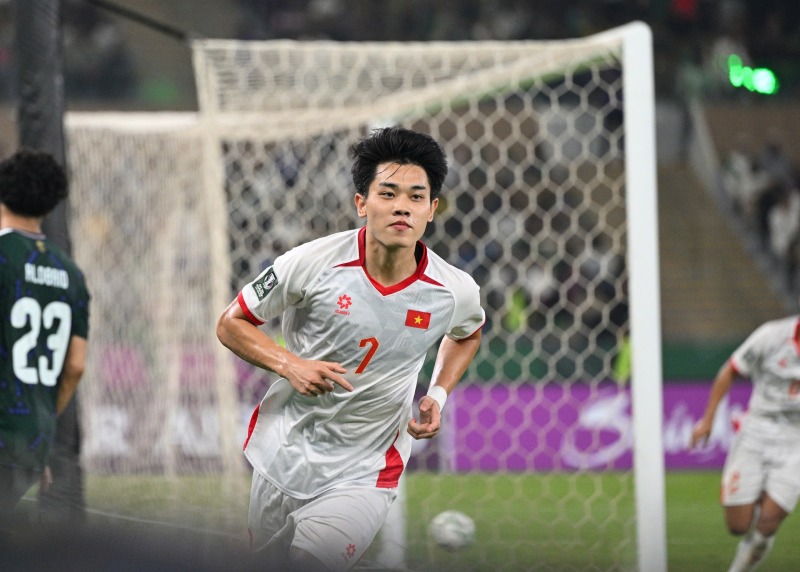 Striker Nguyen Dinh Bac of U23 Vietnam. Photo: AFC