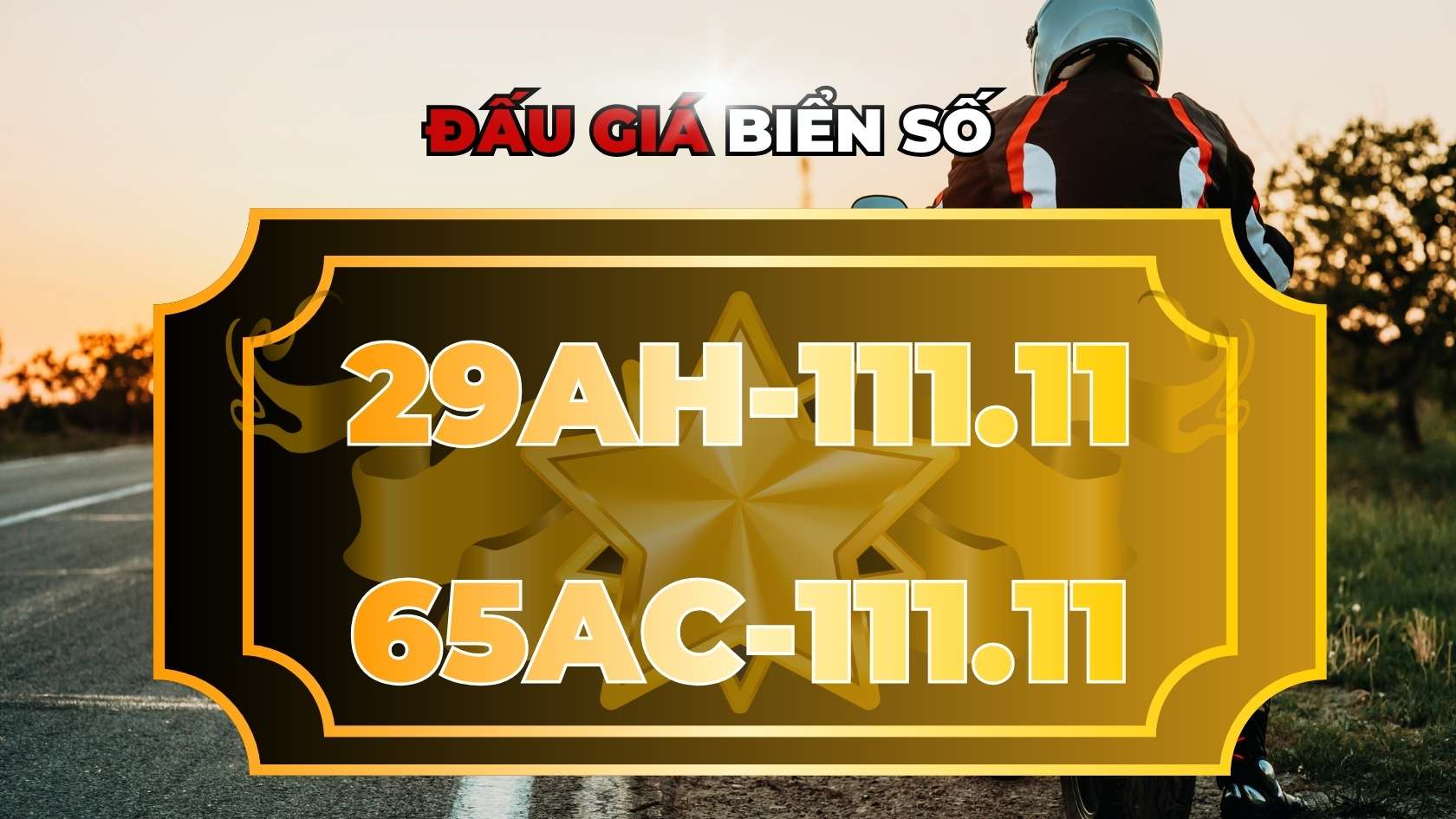 The super beautiful pair of five-digit 1 license plates will be available in the afternoon auction session on January 20