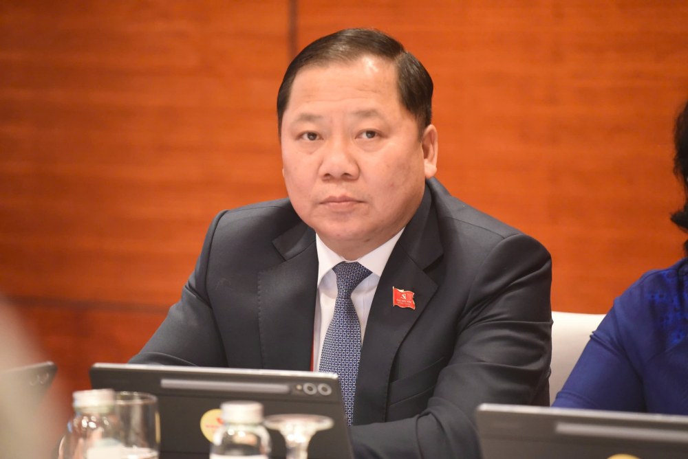 Uy vien du khuyet Trung uong Dang, Pho Bi thu Dang uy Mat tran To quoc, cac doan the Trung uong. Anh: Tran Vuong