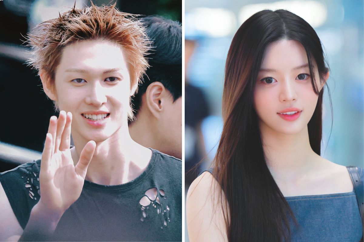 Martin (CORTIS) and Minju (ILLIT). Photo: Lotte