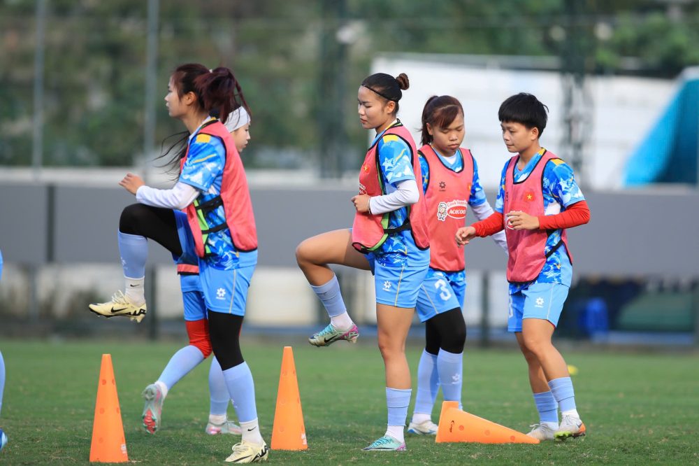 Doi hinh tuyen nu Viet Nam co nhieu cau thu tre trien vong. Anh: VFF