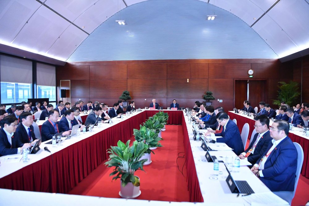 Phien thao luan tai Doan cua Dai hoi XIV cua Dang. Anh: Pham Dong