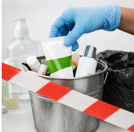 National recall and destruction of batch of violating Vitamin Acnes facial cleanser. Photo: AI